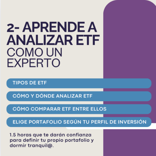 Aprende a analizar ETF como un experto